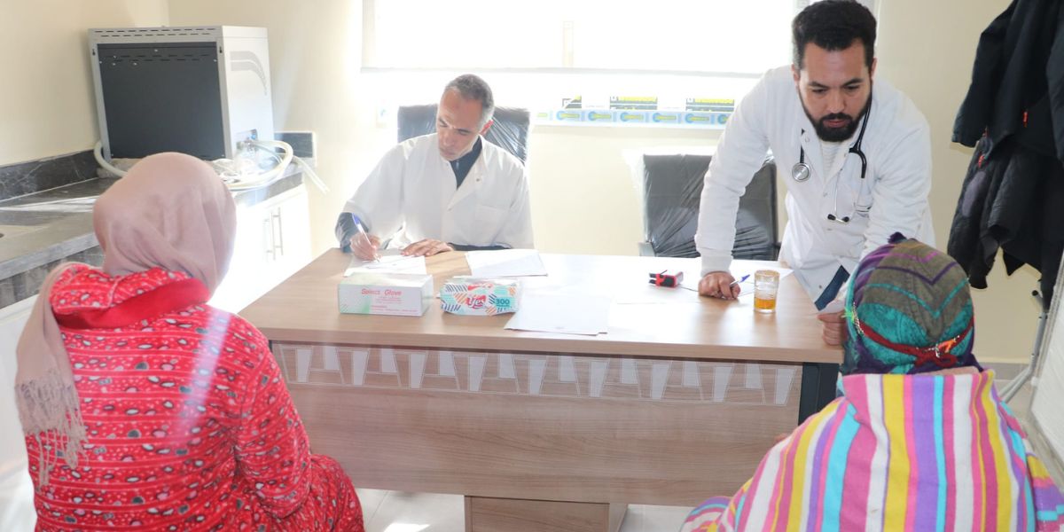 تنظيم قافلة صحية متعددة التخصصات بالجماعة الترابية كرس تعلالين دوار تزمامرت