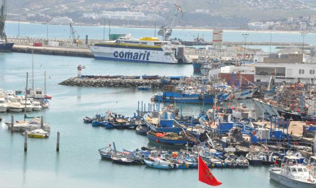 عودة حركة النقل البحري بين ميناء طنجة وطريفة