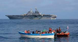 اعتراض أربعة قوارب للهجرة السرية وإنقاذ قارب خامس