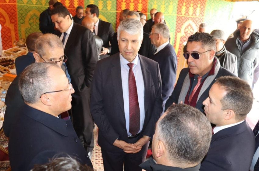 محمد صديقي: أشغال الشطر الأول من القطب الفلاحي اللوكوس شارفت على الانتهاء