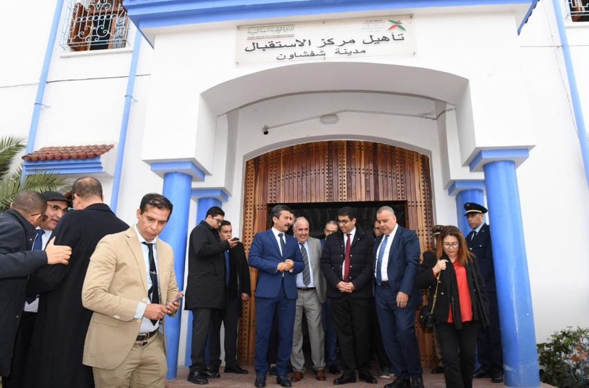 محمد مهدي بنسعيد يعطي بمدينة شفشاون انطلاقة أشغال بناء مركز سوسيوثقافي ومسرح