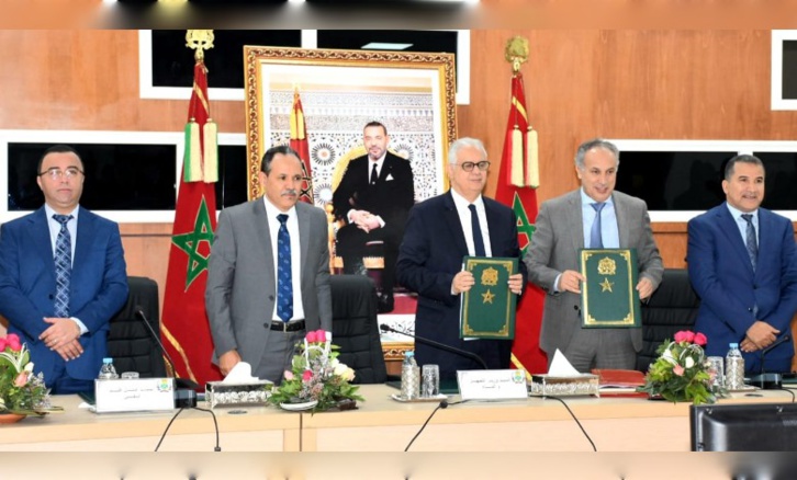 نزار بركة يشرف على توقيع وتفقد عدد من المشاريع بآسفي