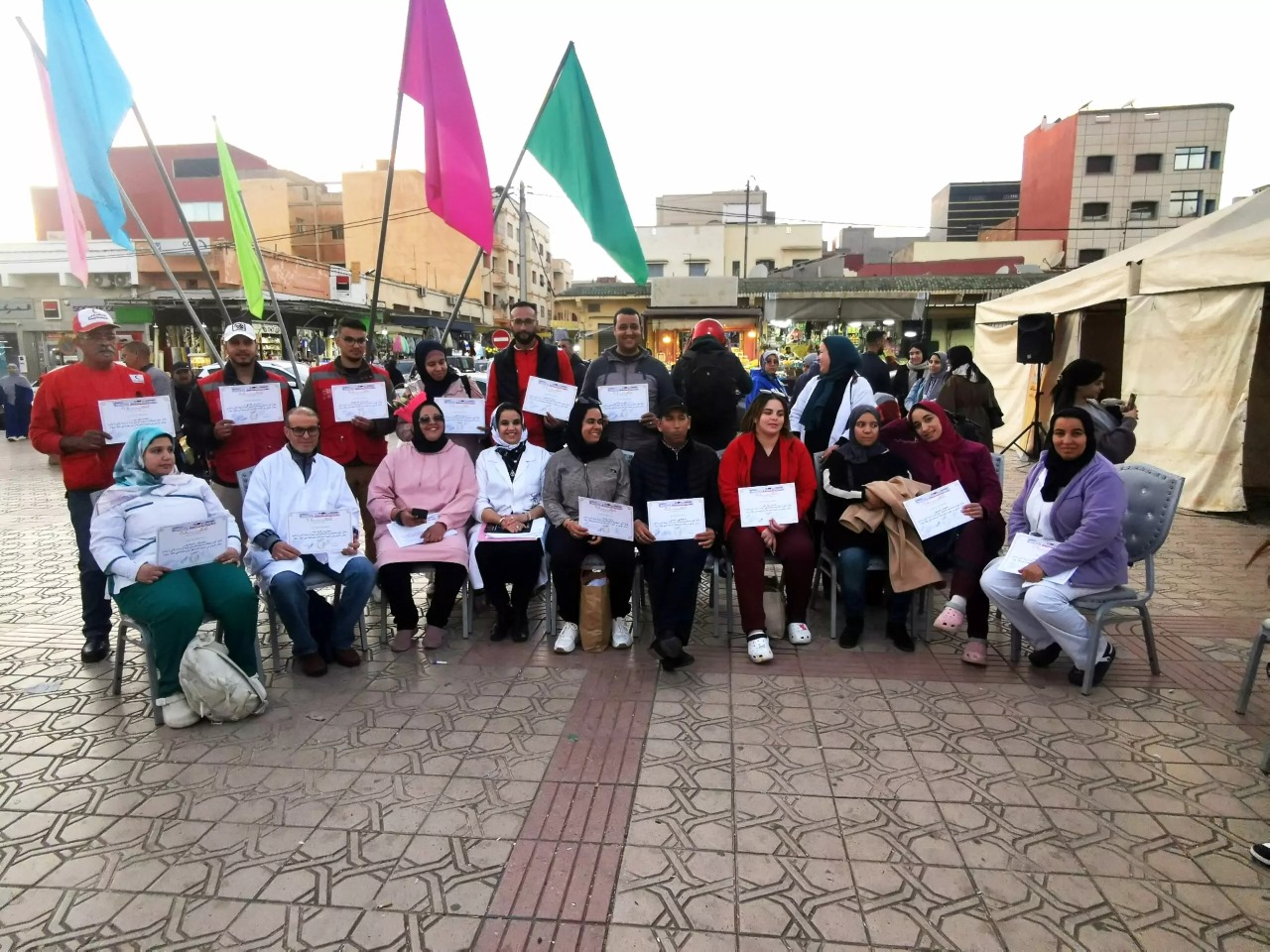 خريبكة :جمعية “رجاء الخير” تنظم حملة للتبرع بالدم