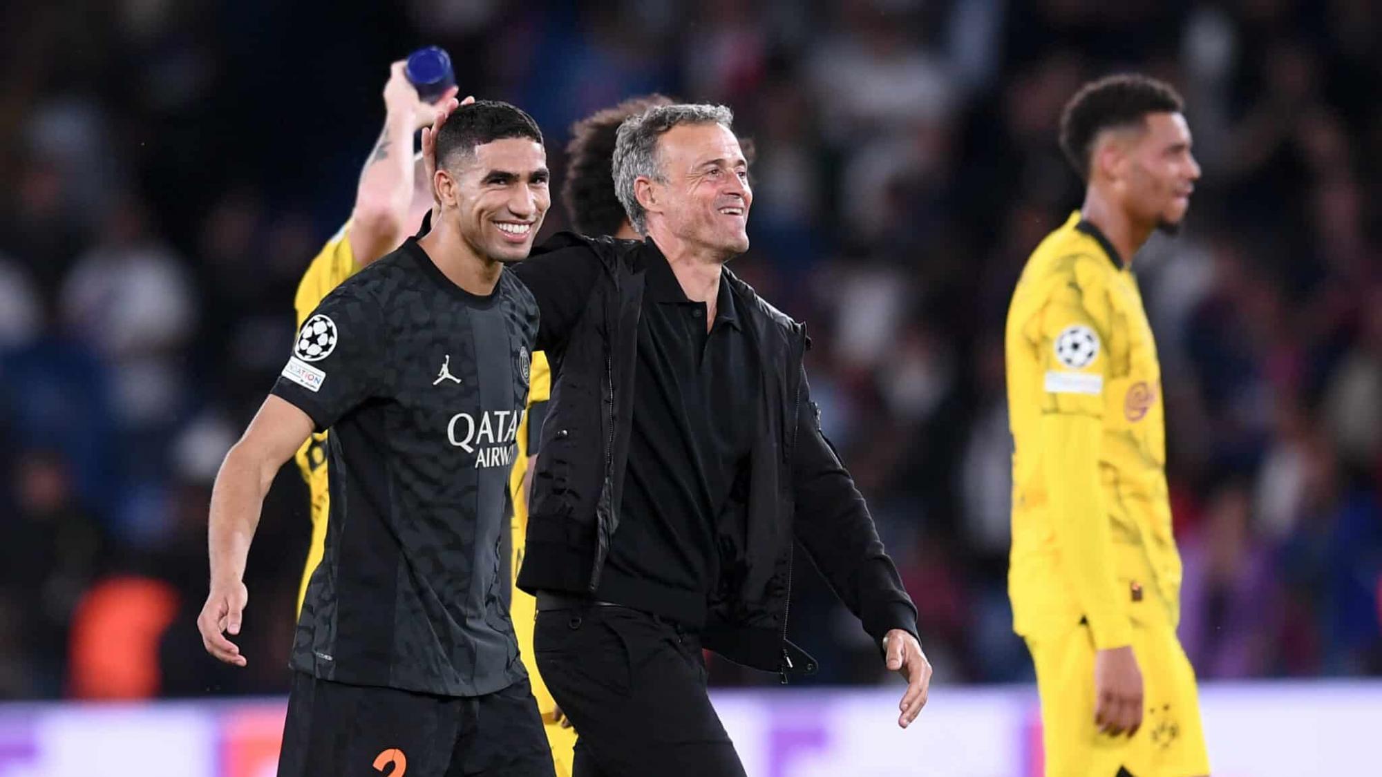 لويس إنريكي يخشى غياب حكيمي