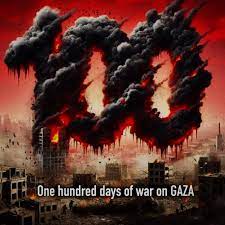 متى تتوقف الحرب …. 100 يوم على حرب غزة …والدمار مستمر ..