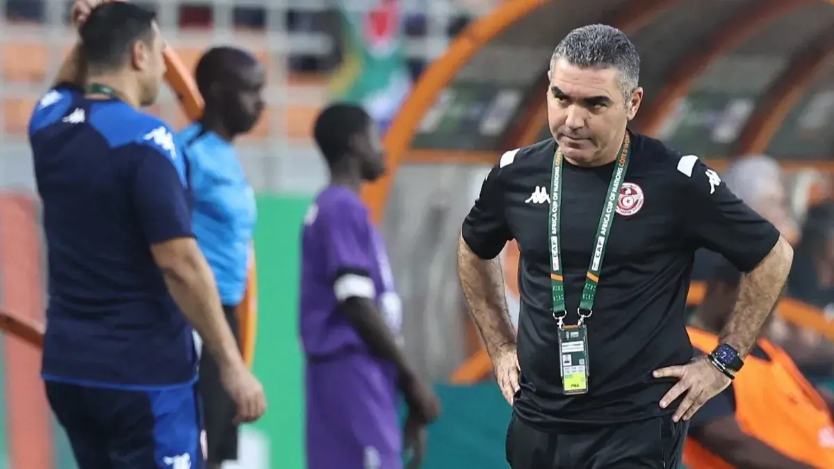 مدرب منتخب تونس يعلن عن رحيله من منصبه