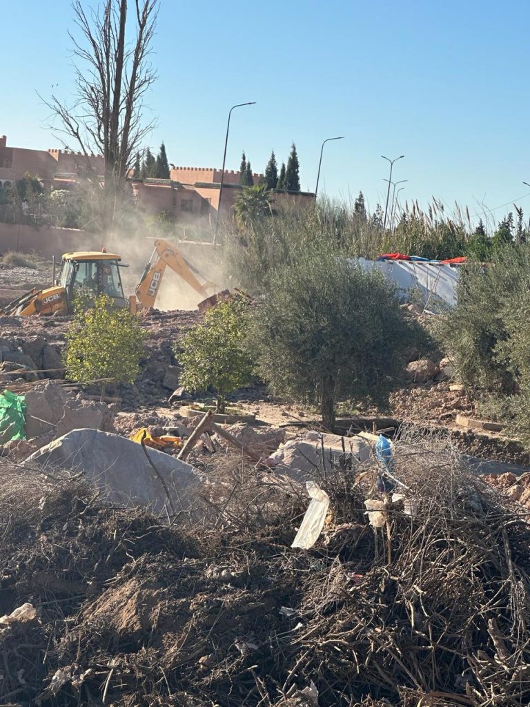 السلطات المحلية بمراكش تواصل مجهوداتها لازالة مجموعة من الدواوير العشوائية