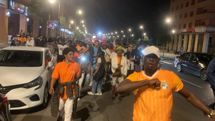 مراكش: احتفالات عارمة للجالية الإيفواريةبعد فوز منتخب بلادها بكأس إفريقيا