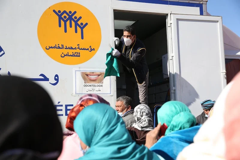   مؤسسة محمد الخامس للتضامن تكشف عن برنامج الوحدات الطبية المتنقلة لمؤسسة محمد الخامس للتضامن