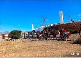 أشغال تشييد سور حول ملعب أدرار بمدينة أكادير متواصلة