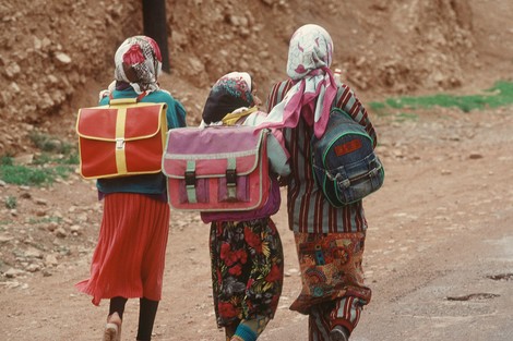 المبادرة البشرية بأزيلال تحرص على دعم التمدرس ومحاربة الهدر المدرسي