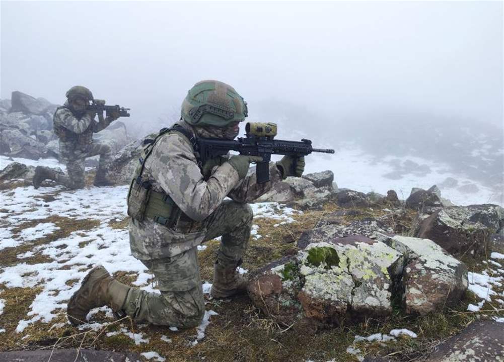 تركيا: مقتل 12 من أعضاء حزب العمال الكردستاني المحظور في منطقة متينا في شمال العراق