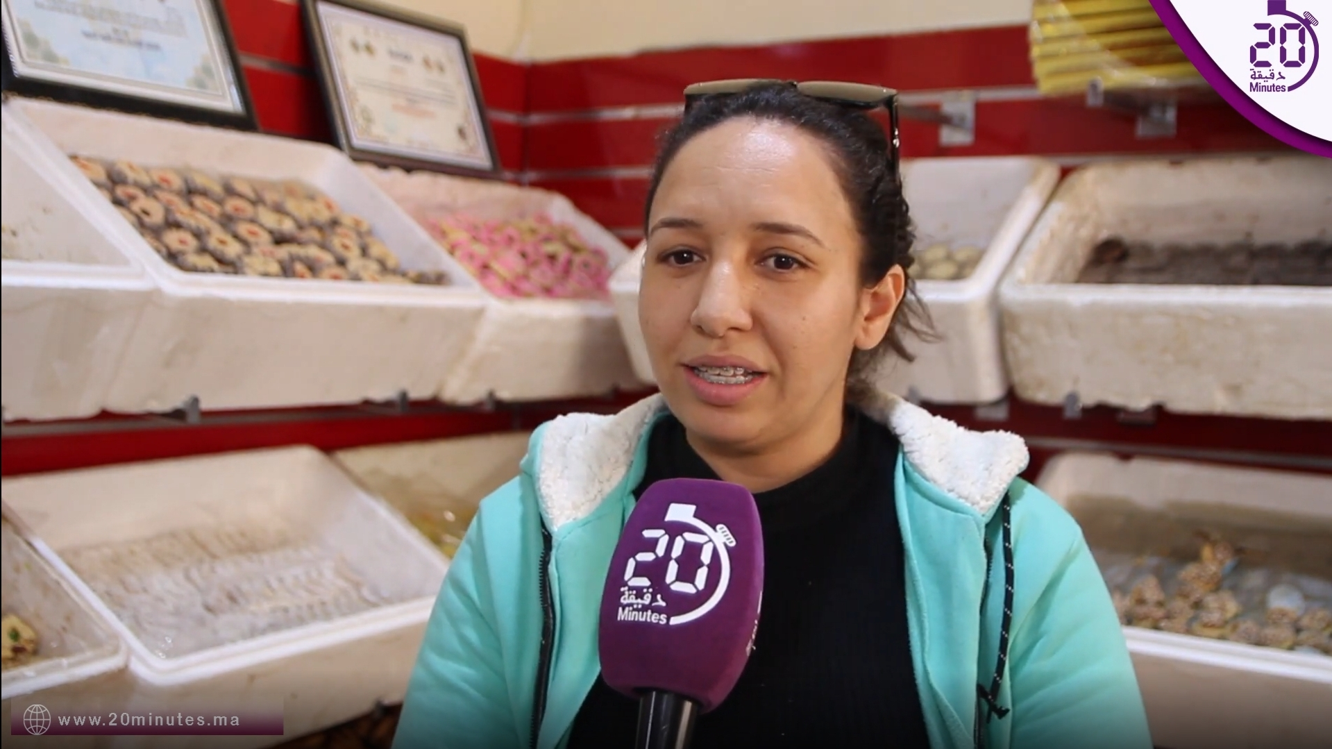 ساكنة وجدة تقبل على حلويات تقليدية متنوعة بمناسبة شهر رمضان