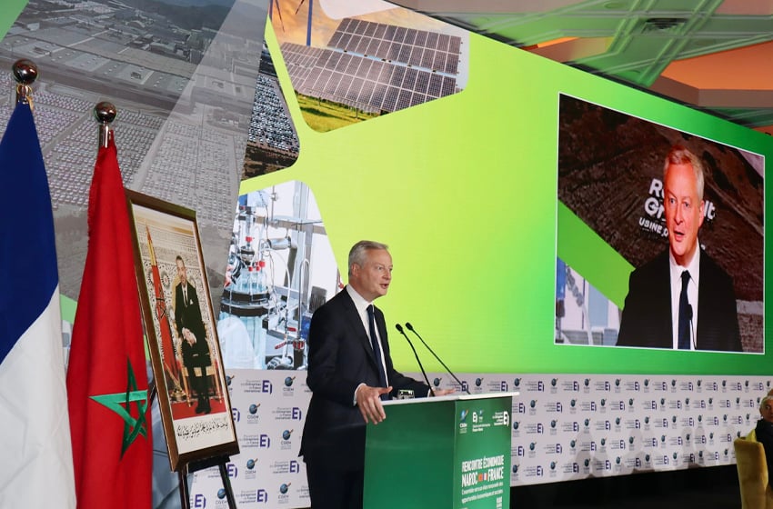 وزير الاقتصاد الفرنسي يؤكد أن بلاده اتخذت الخيار الاستراتيجي لتعزيز روابطها الاقتصادية مع المغرب