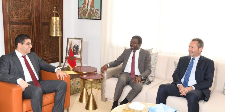 بنسعيد يستقبل مدير التراث العالمي بمنظمة الأمم المتحدة للتربية والعلم والثقافة اليونيسكو