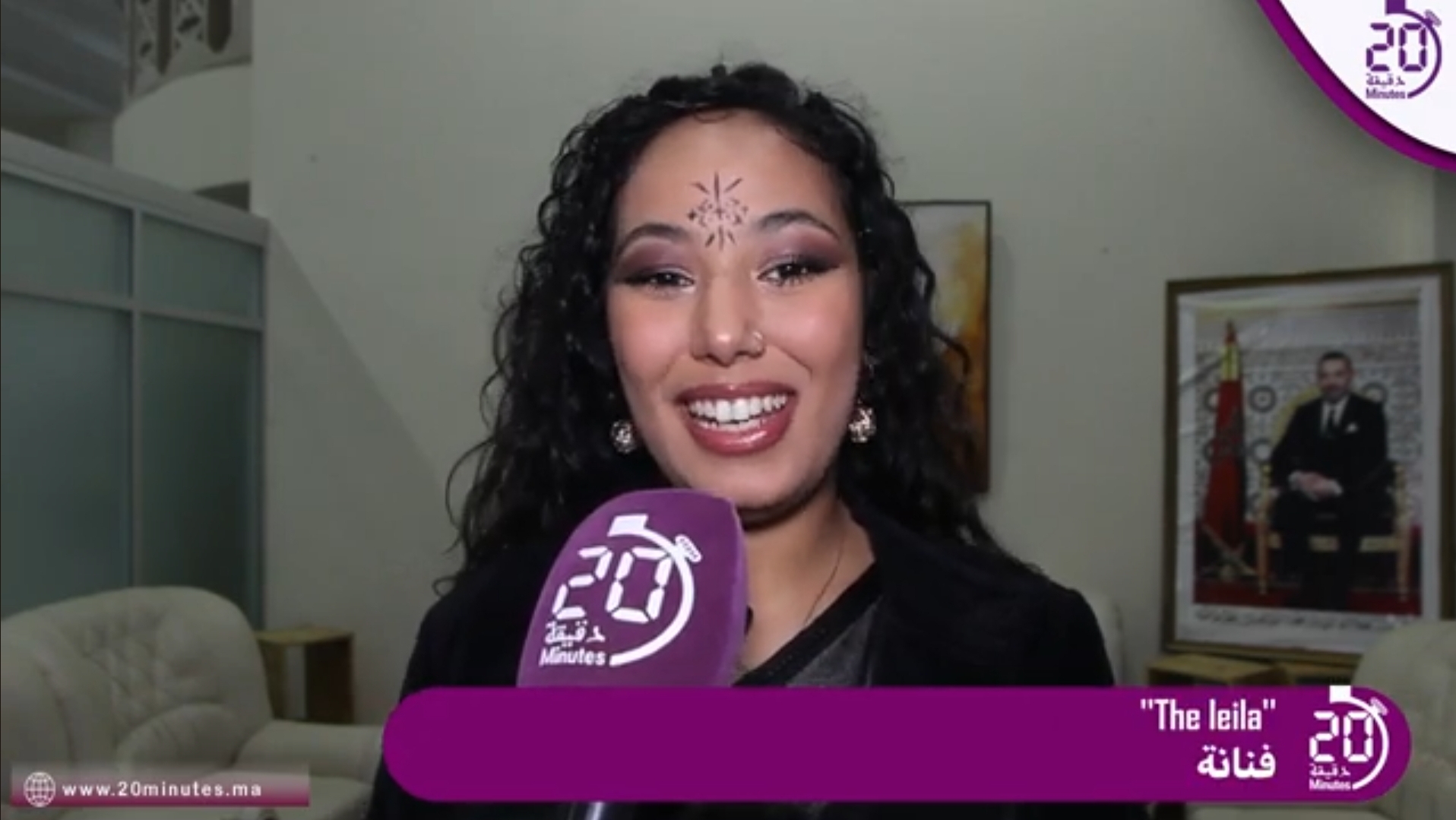 جمهور وجدة يتفاعل مع The leila، في حفل فني بمسرح محمد السادس