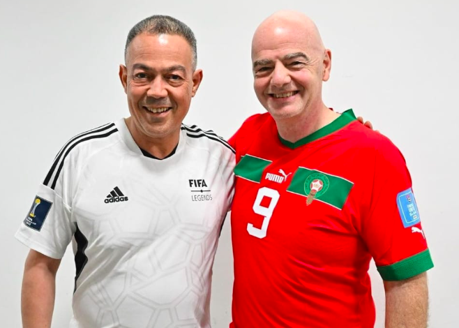 جياني إينفانتينو: هذا البلد الرائع المغرب ظل دائما  مضيافا ودافئا لي وللفيفا