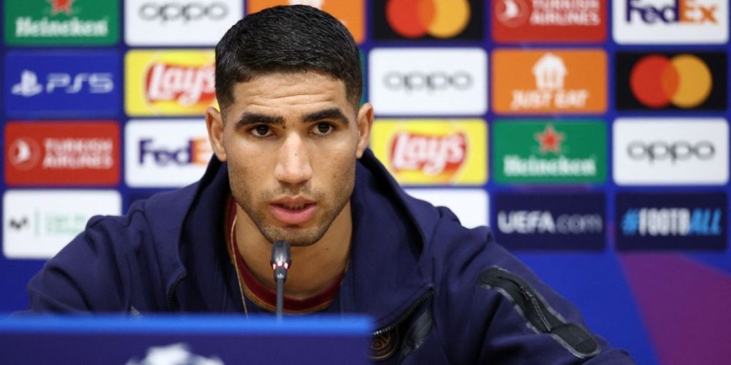 حكيمي: جئنا هنا بهدف واحد هو تحقيق الإنتصار والعودة إلى باريس ببطاقة التأهل