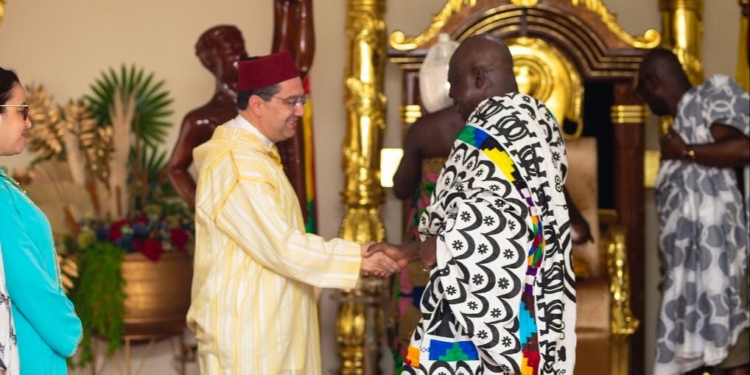 ناصر بوريطة يمثل صاحب الجلالة الملك محمد السادس الاحتفالات المخلدة للذكرى الـ 25 لعهد عاهل مملكة الأشانتي