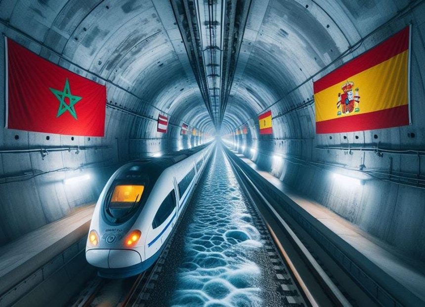 صحيفة “التلغراف” تكشف عن تفاصيل خطة ربط أوروبا بالمغرب عبر مضيق جبل طارق باستخدام نفق سككي حديدي
