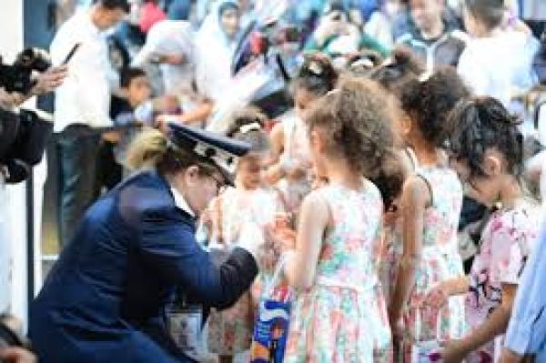   فضاءات أيام الأبواب المفتوحة للأمن الوطني بمدينة أكادير تستقبل مجموعة من الأطفال ضحايا زلزال الحوز