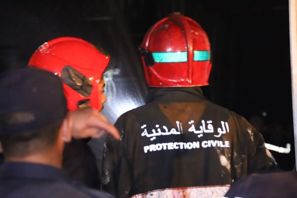 نشوب حريق بإحدى الخيام العشوائية بسبب إنفجار قنينة غاز البوتان