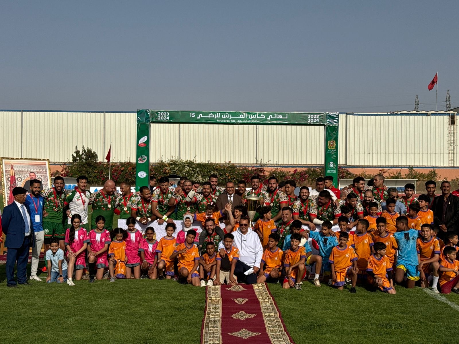 المولودية الوجدية للركيبي تفوز بكأس العرش