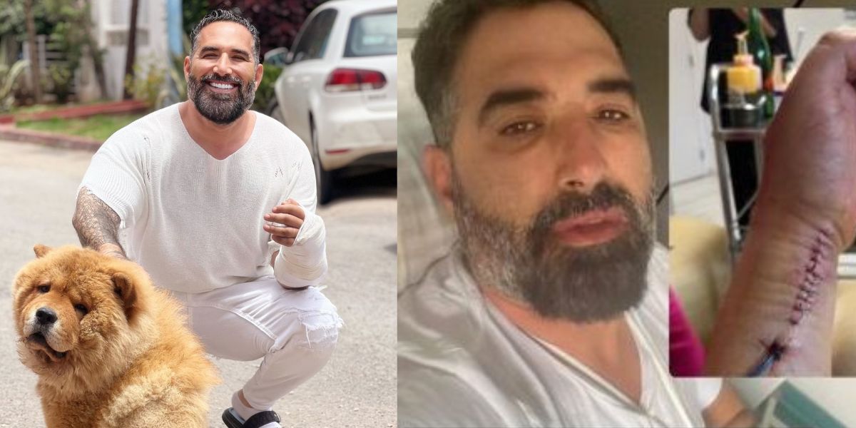 فؤاد قبيبو يكشف عن فيديو حادث السير الذي تعرض له مؤخرا