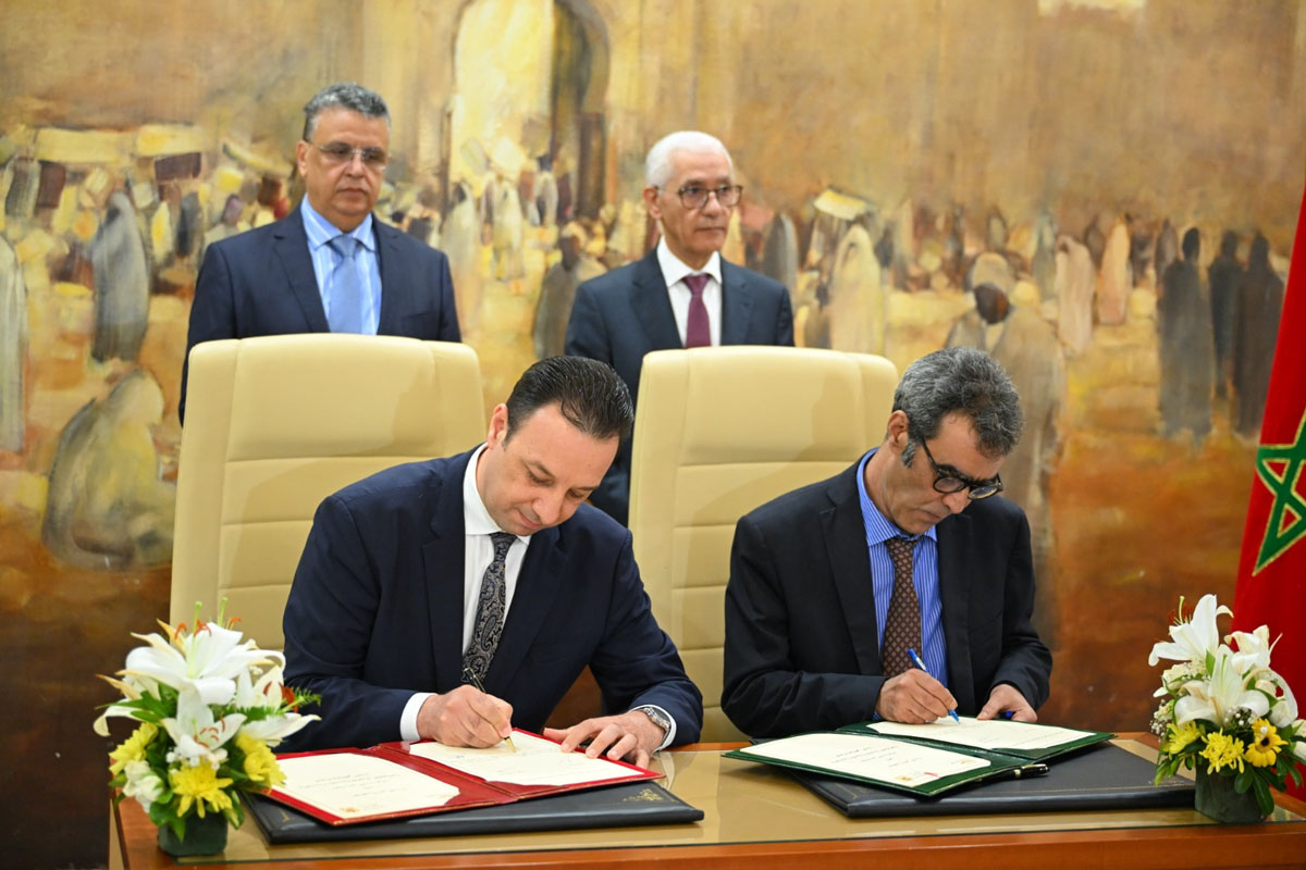توقيع اتفاقية شراكة وتعاون بين المؤسسة المحمدية للأعمال الاجتماعية لقضاة وموظفي العدل ومجلس النواب