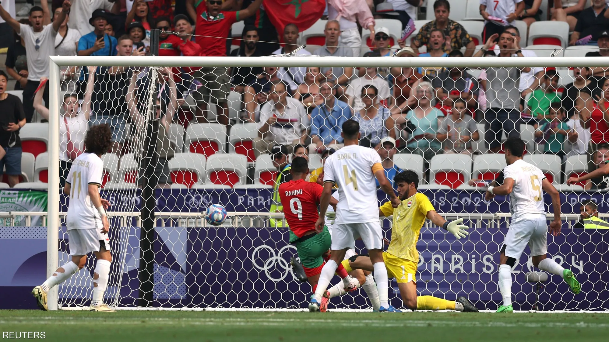 بثلاثية نضيفة ضد المنتخب العراقي : المنتخب المغربي الأولمبي يتأهل الى دور الربع