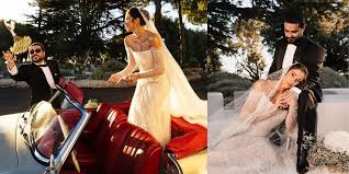 ناصيف زيتون ودانييلا رحمة يعلنان عن صور حفل زفافهما السري