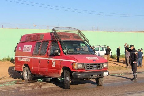 مصرع سائق سيارة إسعاف في حادثة سير بإقليم أزيلال