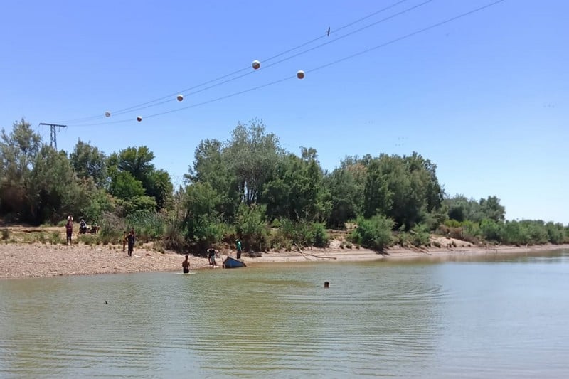 انتشال جثث شقيقن من نهر أم الربيع على مستوى جماعة أولاد عبو نواحي برشيد