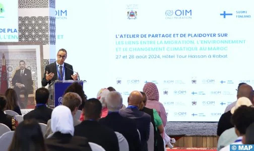 التحديات المتداخلة بين الهجرة وتغير المناخ على المستويين الوطني والدولي محور ورشة عمل