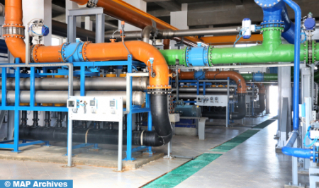  محطة تحلية مياه البحر بالجرف الأصفر تعمل على وتطوير عملها لزيادة الإنتاج بهدف تلبية احتياجات سكان