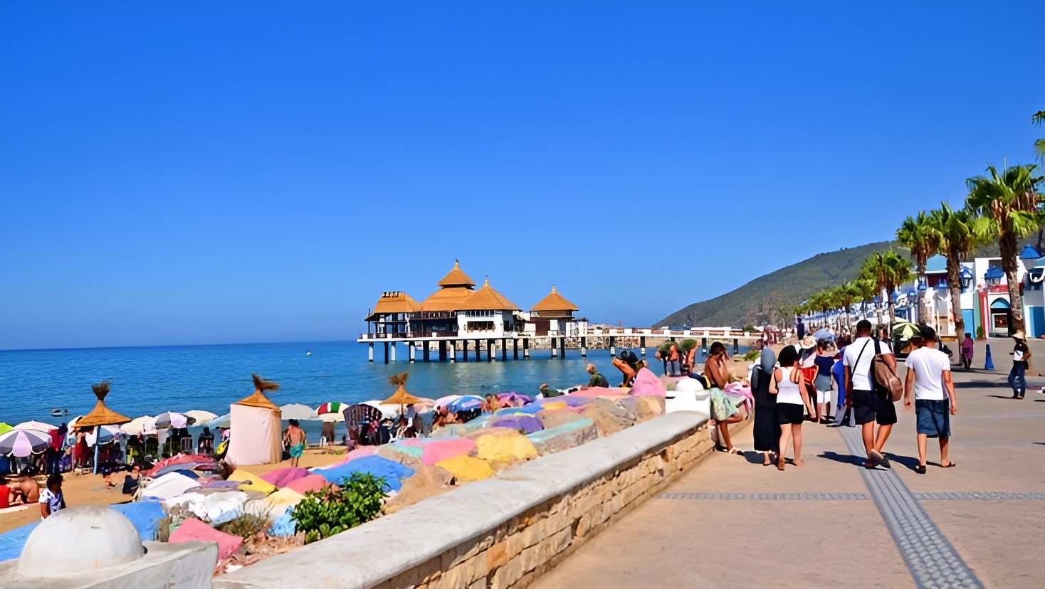 النشاط السياحي بمنطقة شمال المغرب يسجل انتعاشًا ملحوظًا