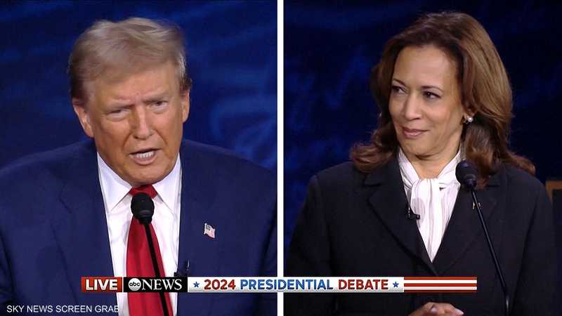 استطلاع رأي يظهؤ تفوق ترامب الاقتصادي على منافسته كامالا هاريس