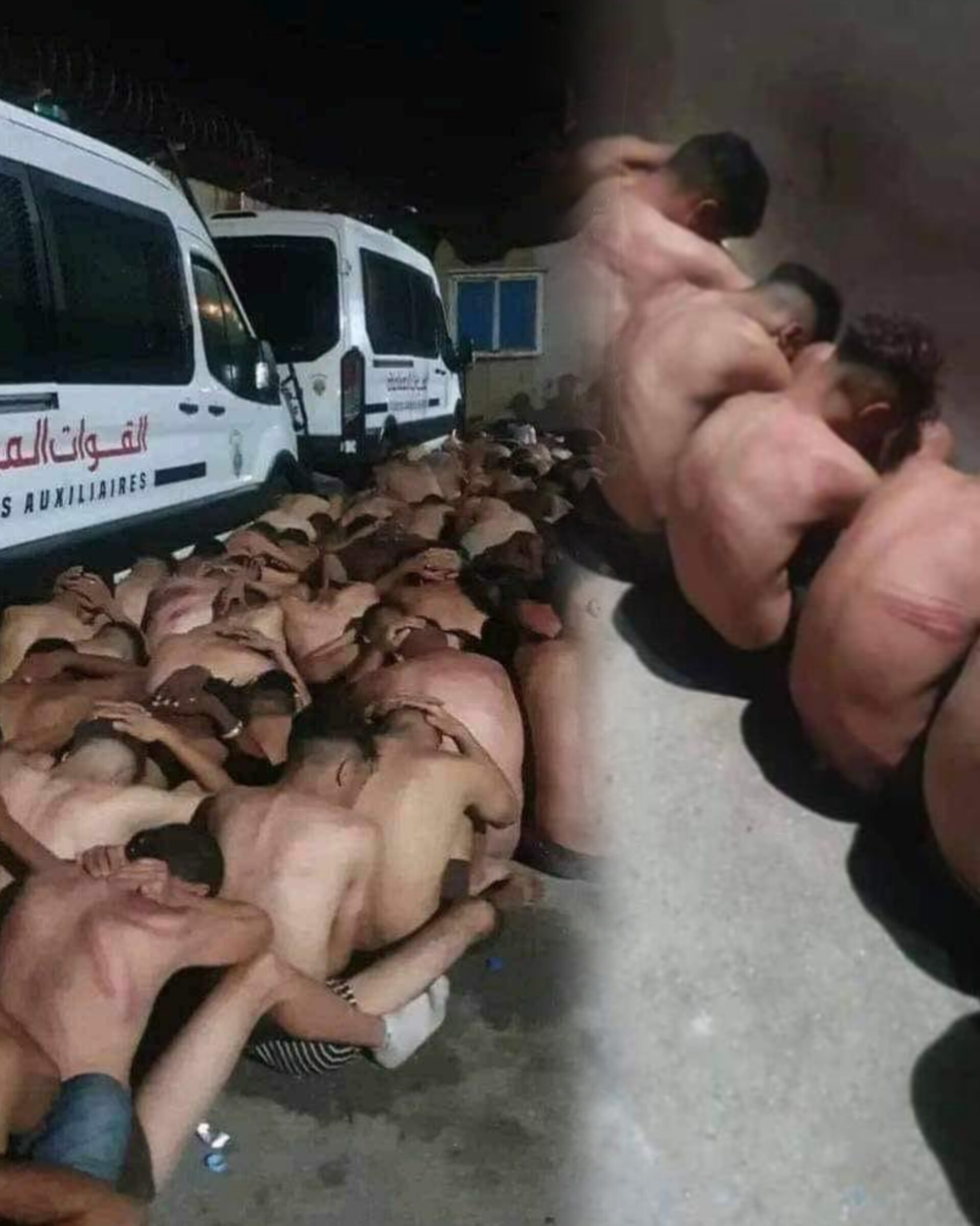 سلطات مدينة الفنيدق توضح حقيقة صور “موقوفين عراة”