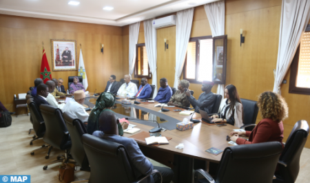 وفد اقتصادي غامبي في زيارة لمدينة الداخلة لاستكشاف فرص الأعمال بجهة الداخلة-وادي الذهب