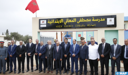 شكيب بنموسى يقوم بزيارة ميدانية لتفقد الإحداثات الجديدة وعمليات التأهيل بعدد من المؤسسات التعليمية بالدار البيضاء