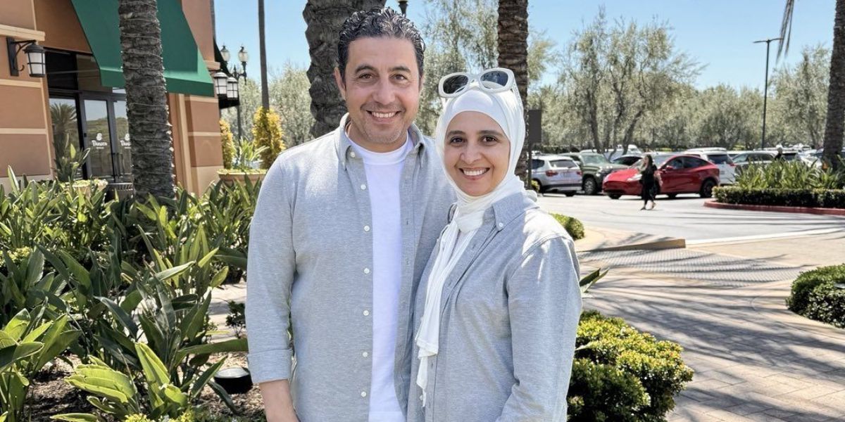 حنان الترك تعايد زوجها بمناسبة عيد ميلاده