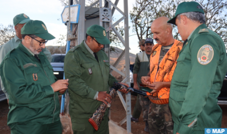 إعطاء الانطلاقة لموسم القنص 2024-2025 غابة بني يزناسن الشرقية