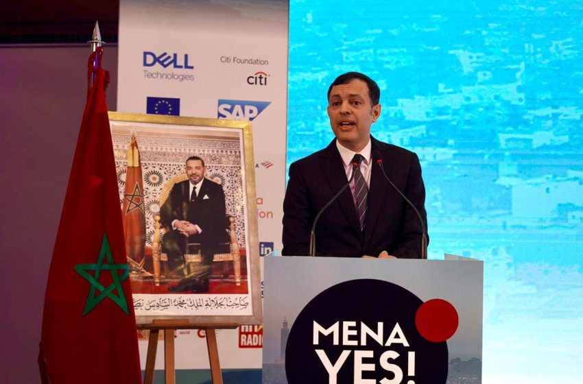 يونس سكوري يجري مباحثات مع وزيرة العمل الفلسطينية