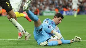 مدريد يعلن عن إصابة حارسه الدولي البلجيكي تيبو كورتوا