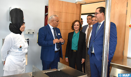 فاطمة الزهراء عمور تشرف على افتتاح الفندق التطبيقي الجديد للمعهد المتخصص للتكنولوجيا التطبيقية الفندقية والسياحية بطنجة