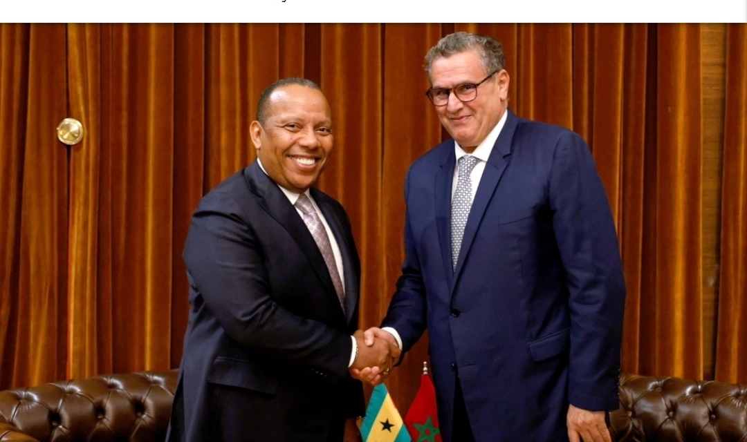 عزيز أخنوش ينوه بدعم جمهورية ساو تومي وبرينسيب الديمقراطية لمغربية الصحراء