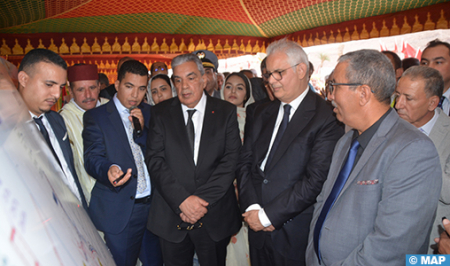 نزار بركة في زيارة ميدانية لإقليم كلميم للإطلاق مشاريع تنموية وتدشين أخرى