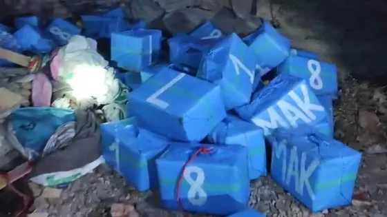 إحباط عملية تهريب كمية تناهز طنين من مخدر الشيرا