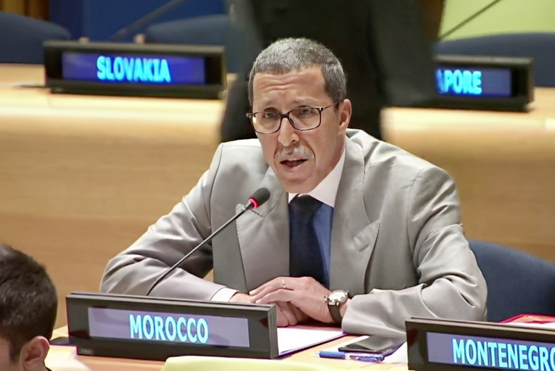 عمر هلال: تقييم دور الأمم المتحدة بشأن قضية الصحراء المغربية هو اختصاص حصري للأمين العام للأمم المتحدة ولمجلس الأمن الدولي