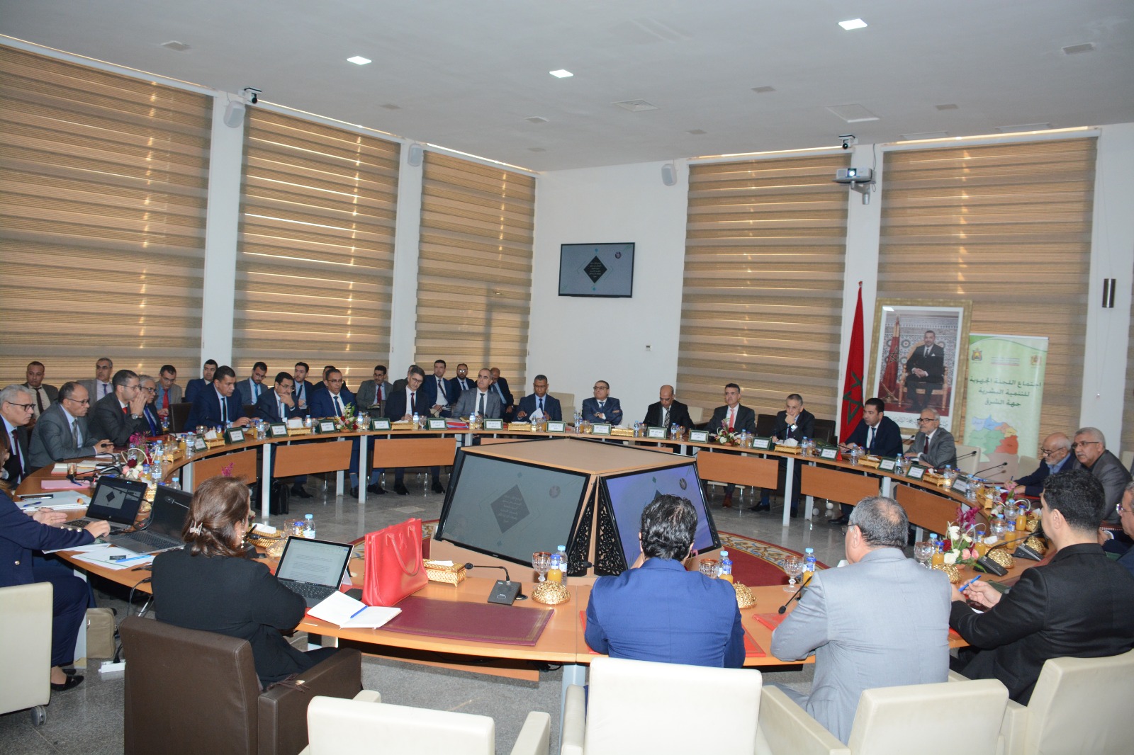 وجدة: لقاء تواصلي مع منتخبي جماعات وجدة- أنكاد لتشخيص مشاريع التنمية وسبل تسريع وتيرة إنجازها